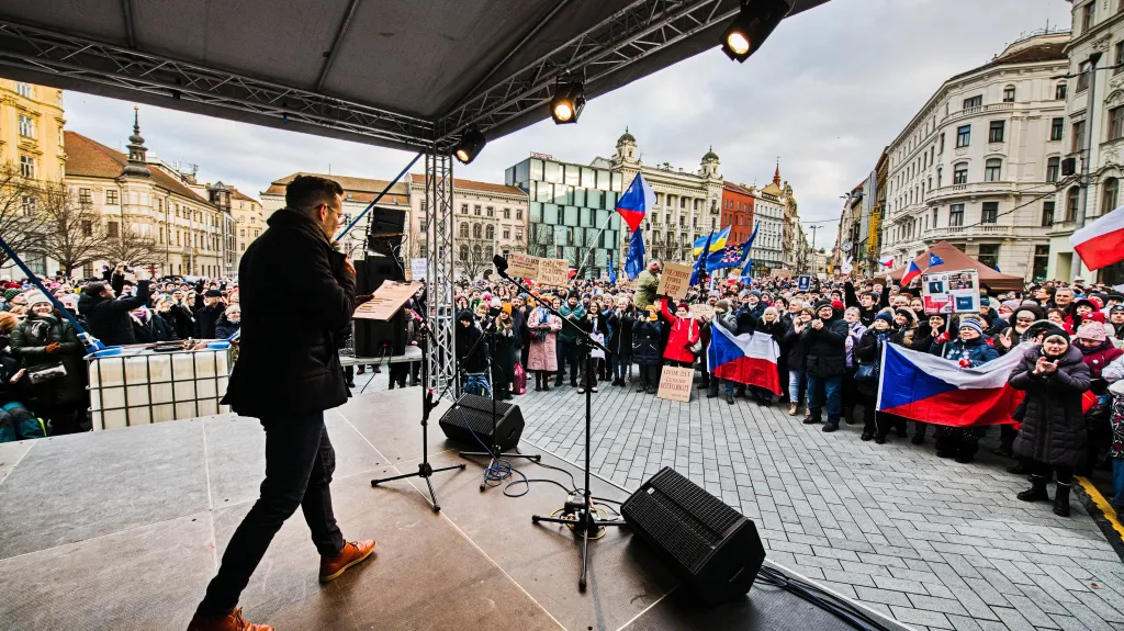 Shromáždění „Brno stojí za prezidentem“