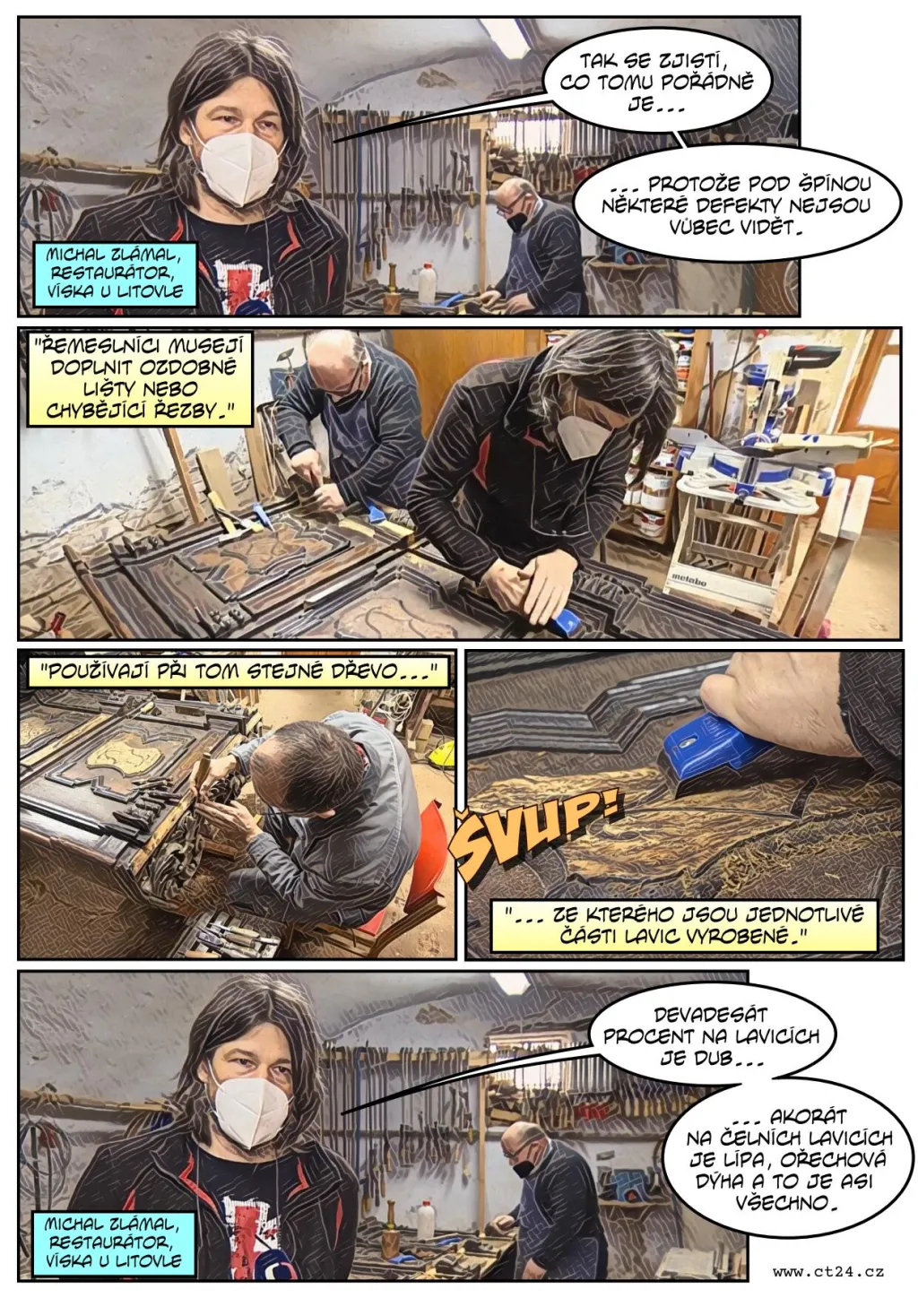 Mobiliář kostela sv. Michala čeká oprava