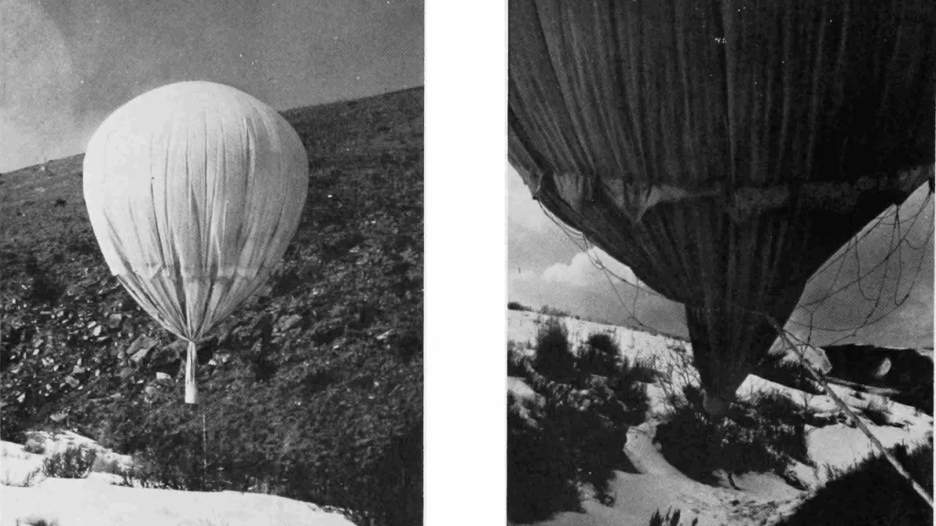Dva japonské balony zachycené v USA