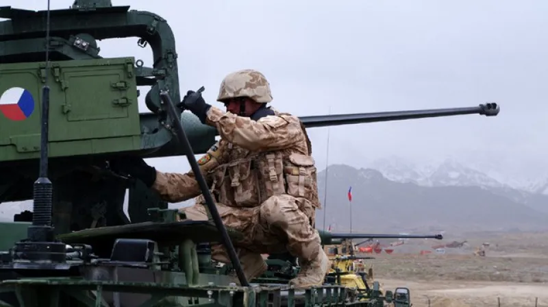 Čeští vojáci v Lógaru