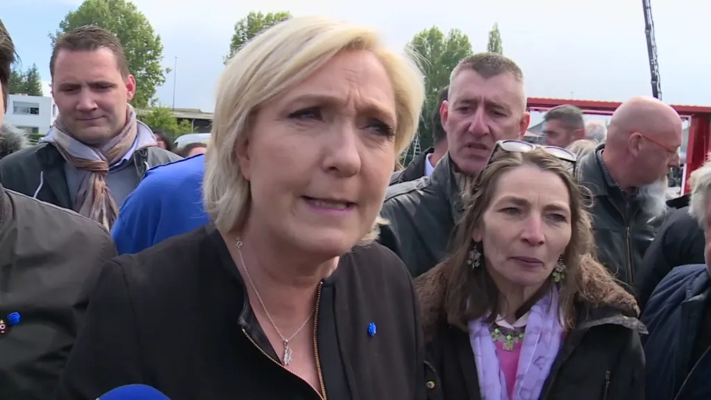 Marine Le Penová v Amiens