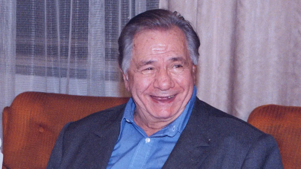 Michel Galabru na festivalu ve Zlíně (2003)