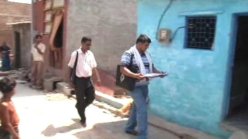 Indičtí komisaři zahájili sčítání lidu