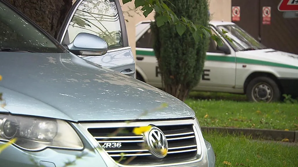 Policejní passat ve výslužbě