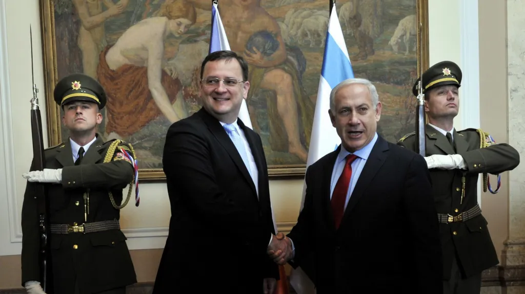 Návštěva Benjamina Netanjahua v Praze