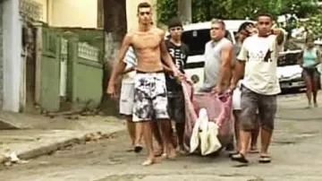 Obyvatelé brazilských chudinských čtvrtí