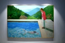 Bazén za téměř 2,1 miliardy. Hockney pokořil aukční rekord za dílo žijícího umělce