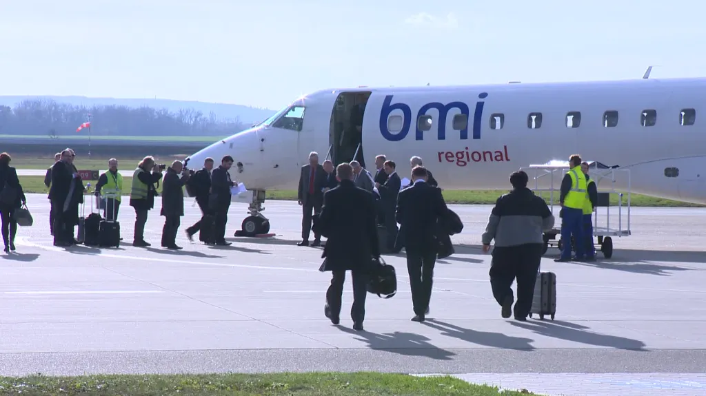 První cestující do Mnichova na brněnském letišti