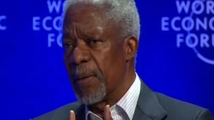 Bývalý generální tajemník OSN Kofi Annan