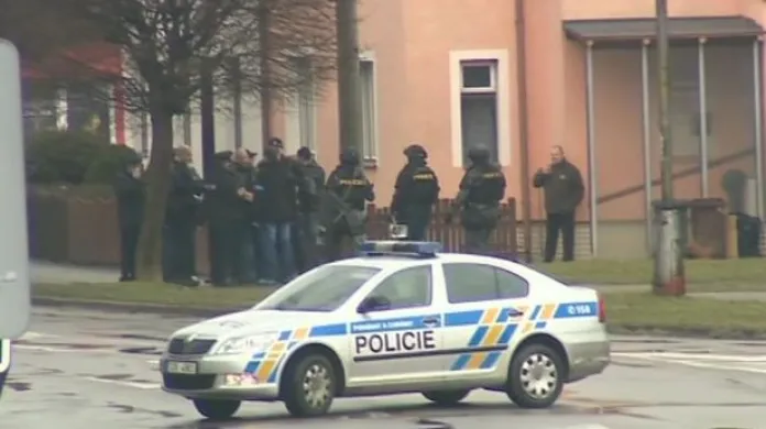 Policejní prezidium k zásahu v Uherském Brodě