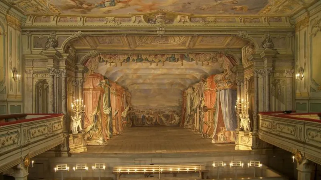 Barokní divadlo na zámku Český Krumlov