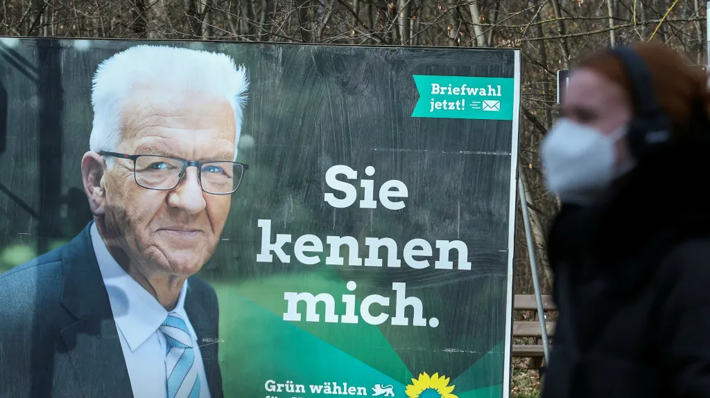 Předvolební plakát Winfrieda Kretschmanna: Znáte mě