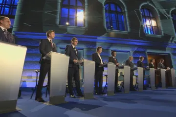Evropské dotace velkým podnikům, euro a digitální daň. Témata debaty parlamentních lídrů