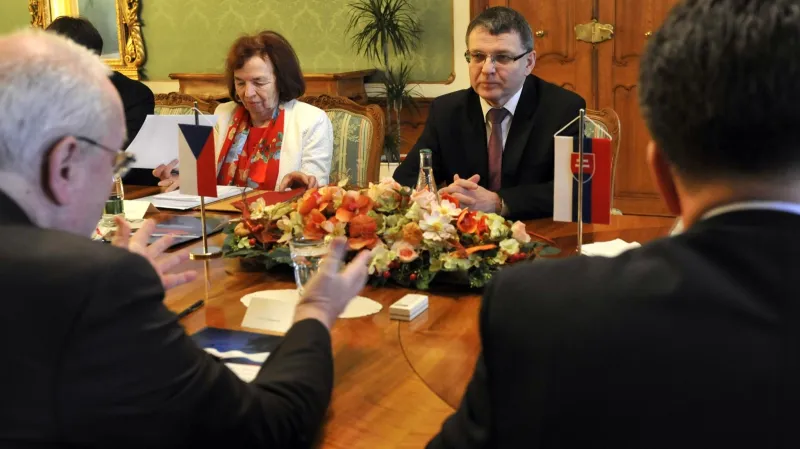 Návštěva Lubomíra Zaorálka na Slovensku