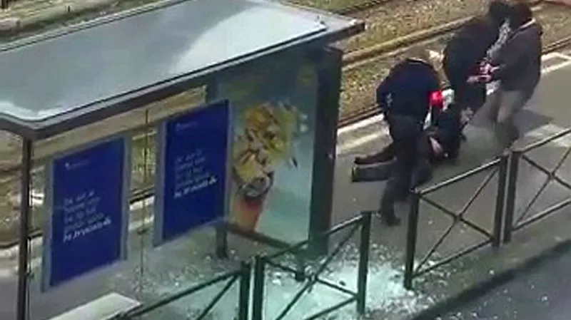 Muž zadržený v Schaarbeeku