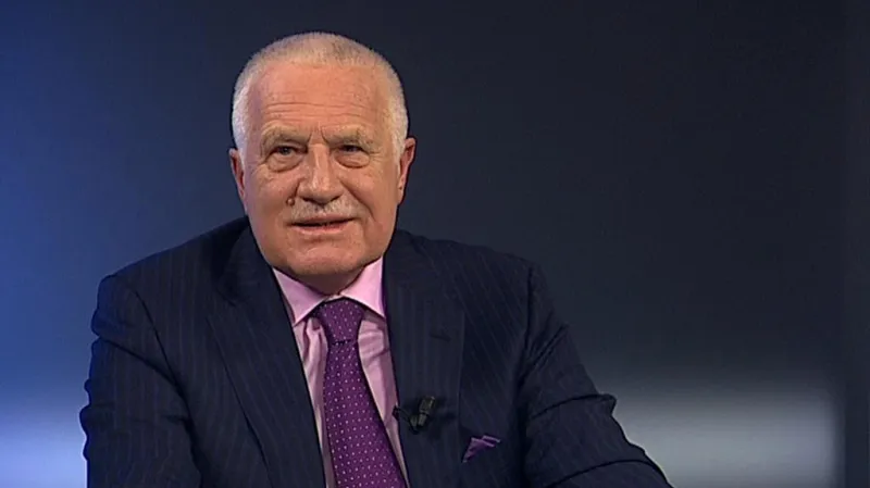 Václav Klaus v pořadu Ekonomika ČT24