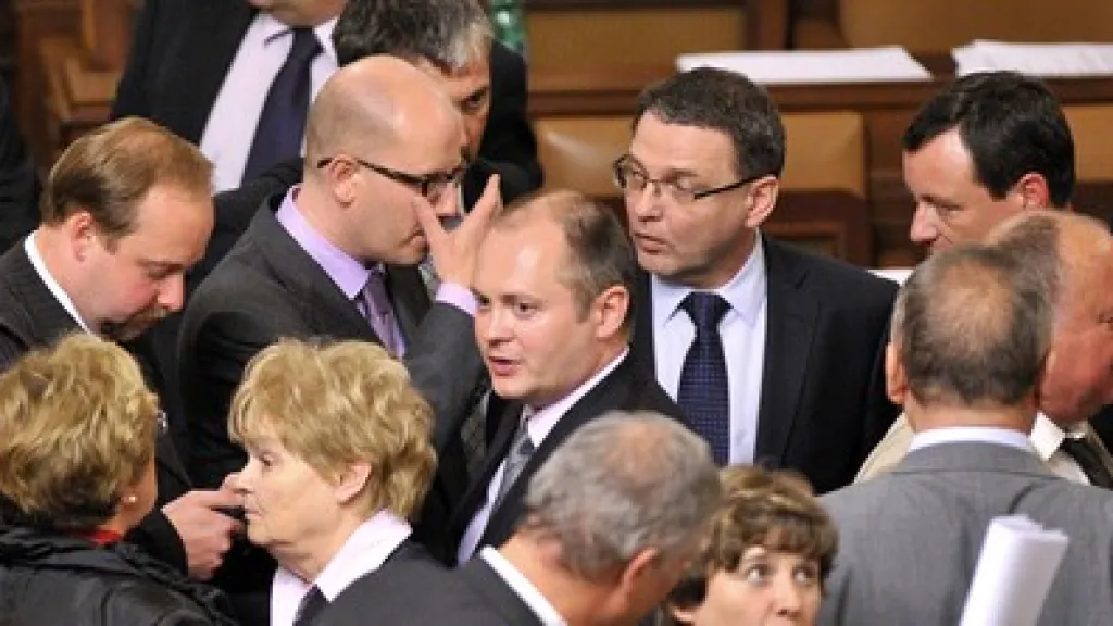 Poslanci ČSSD ve sněmovně