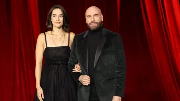 John Travolta se svou dcerou Ellou Bleu Travoltovou (2024)