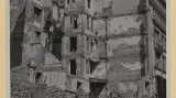 Brno po bombardování (iluce Kobližná)