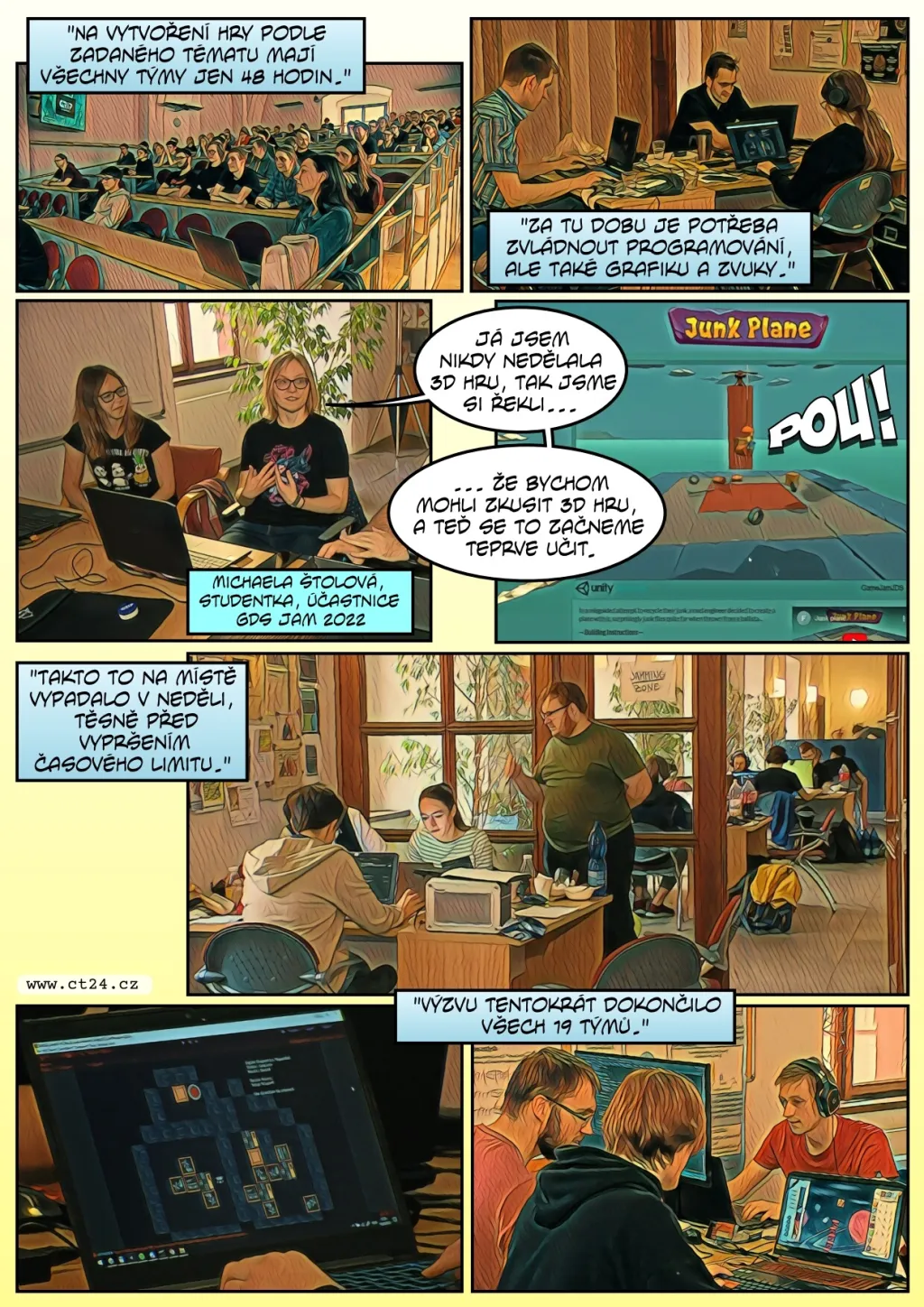 Vývojáři dostali 48 hodin na vytvoření nové videohry