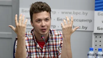 Raman Pratasevič na snímku z roku 2021