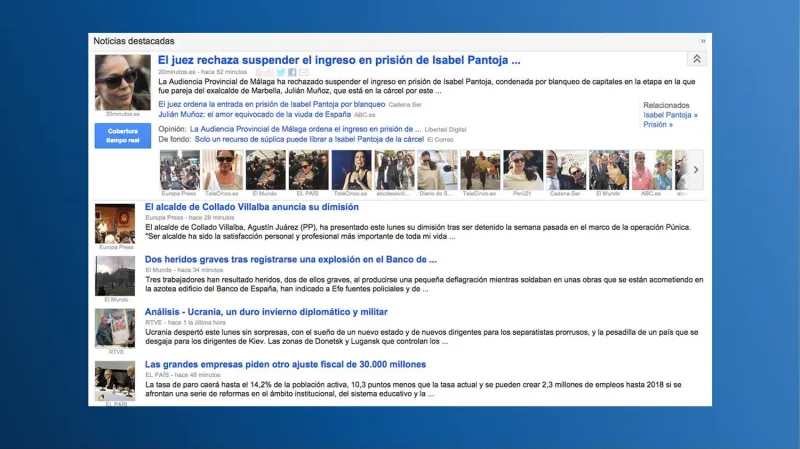 Google News ve Španělsku