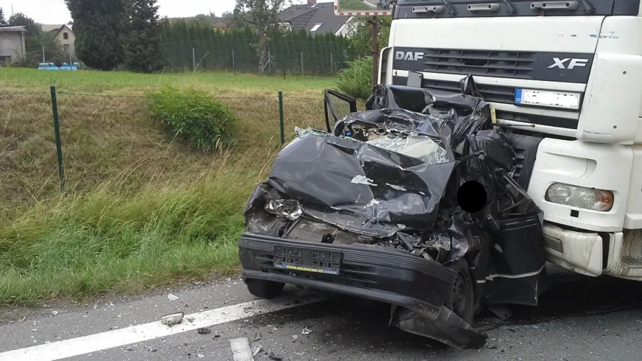 Dopravní nehoda v Klimkovicích