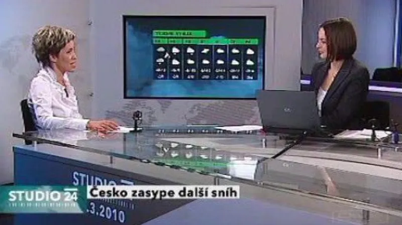 Rozhovor s meteoroložkou ČT Alenou Zárybnickou