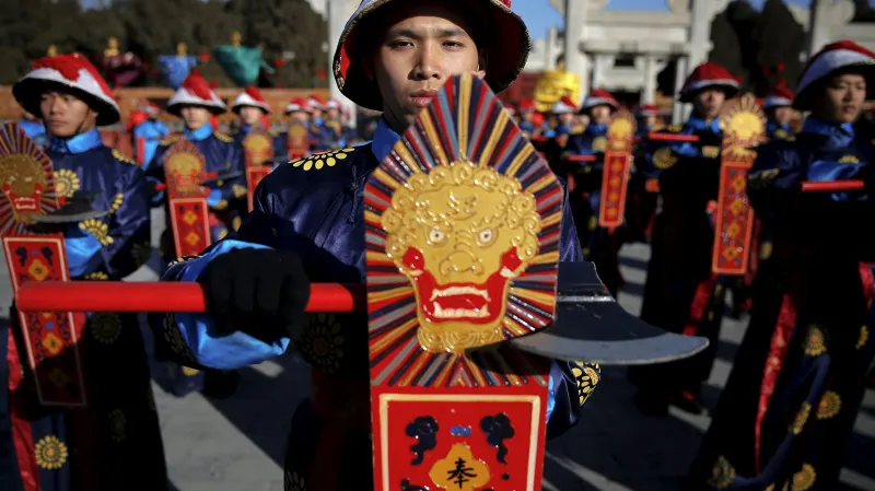 Novoroční oslavy v Pekingu