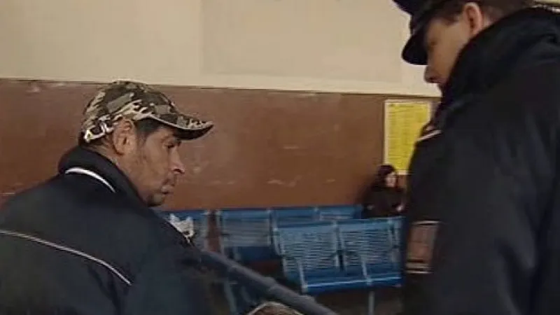 Policie kontroluje bezdomovce