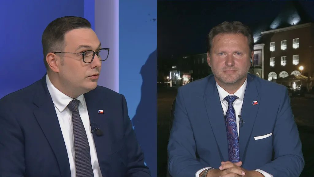 Jan Lipavský (za ODS) a Radek Vondráček (ANO)
