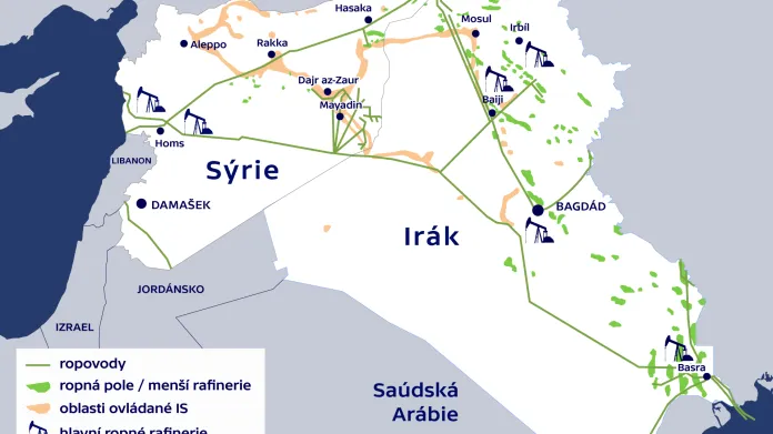 Ropa v Sýrii a Iráku