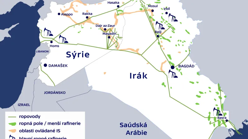 Ropa v Sýrii a Iráku