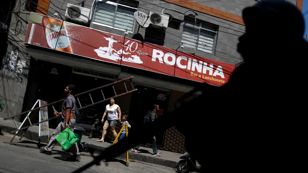 Napjatá situace ve čtvrti Rocinha
