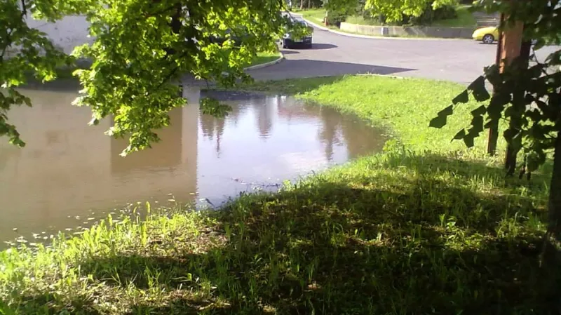 Koštice - střed obce