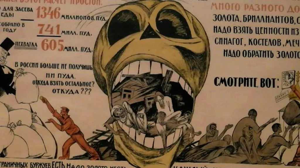 Ruský propagační plakát v první světové válce