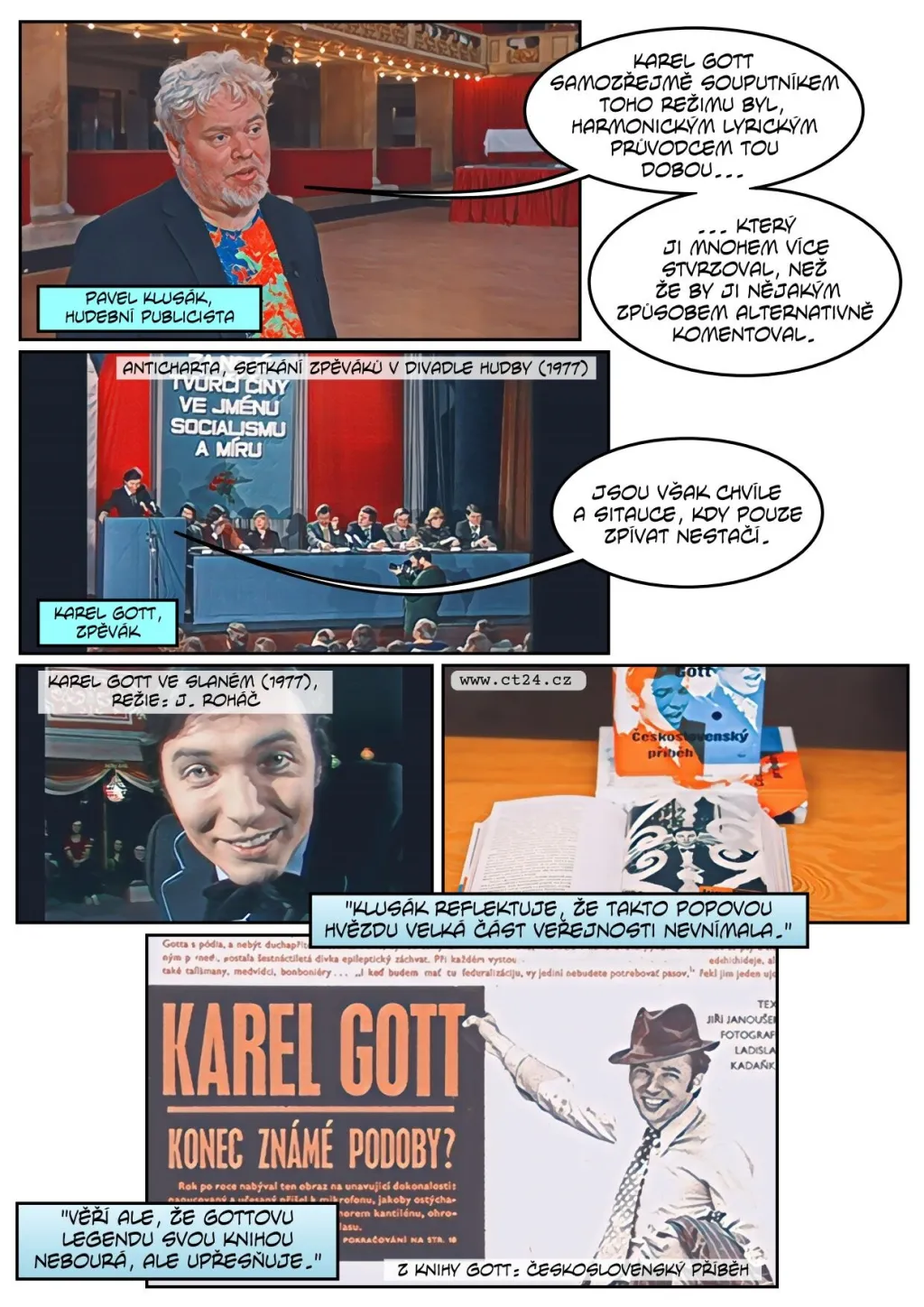 Nová kniha o Karlu Gottovi
