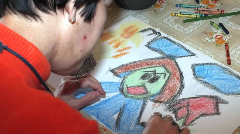 Výtvarná dílna handicapovaných umělců