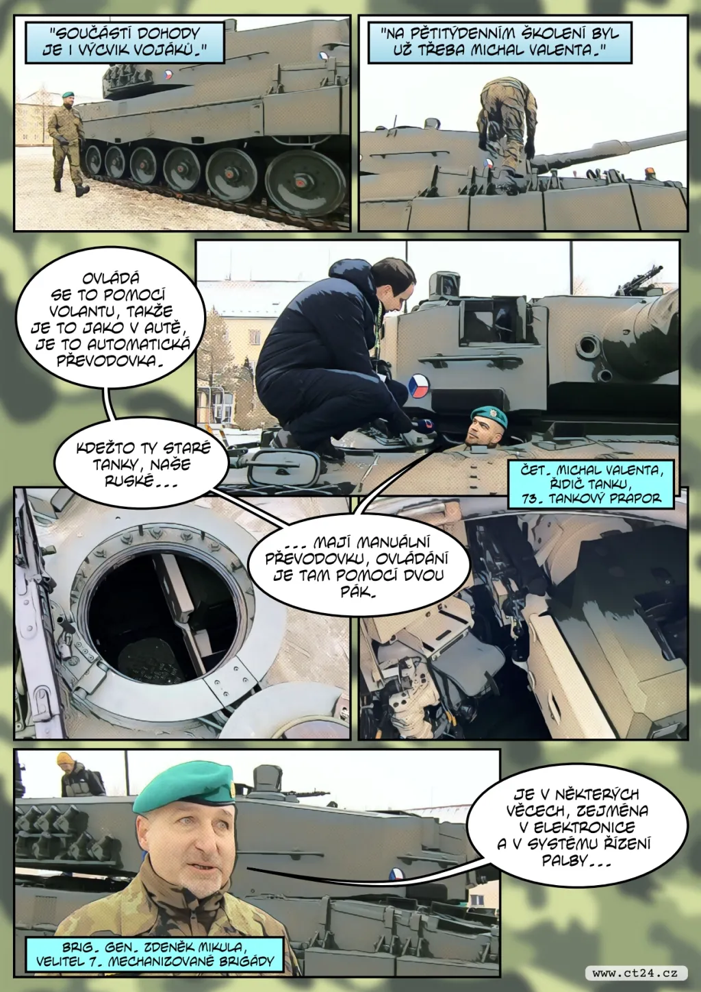 Armáda dostala první tank Leopard 2