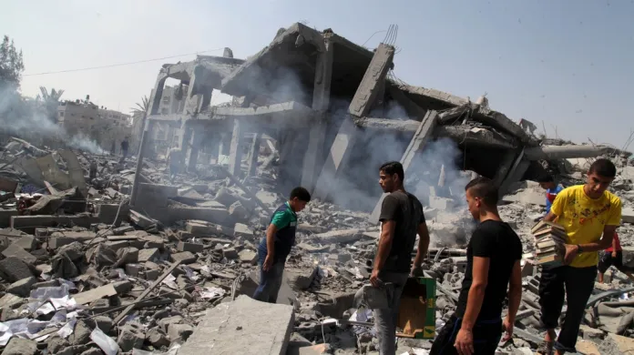Gaza po válce v létě 2015