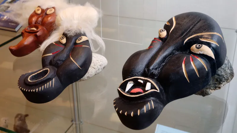 Z výstavy Grónský lid. Grónská zem v Náprstkově muzeu