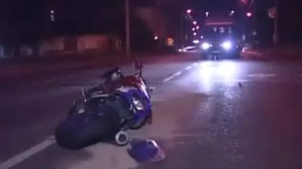 Nehoda motorky