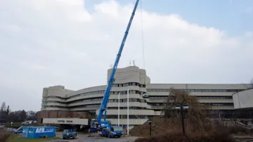 Demolice hotelu Praha