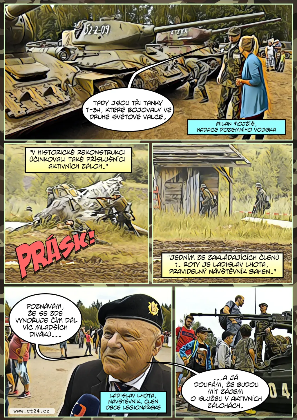 Komiks: Den pozemního vojska