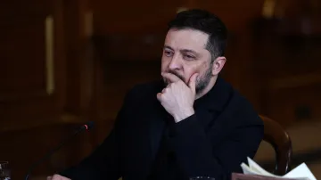 Ukrajinský prezident Volodymyr Zelenskyj