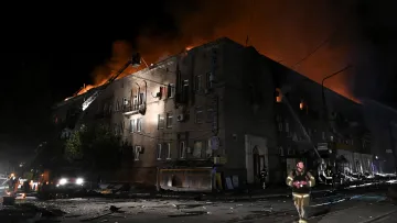 Následky ruských útoků na Záporoží (17. 6. 2026)