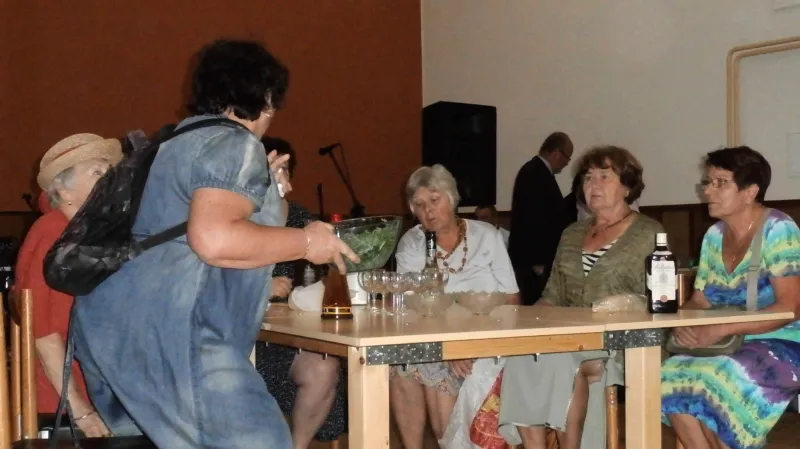 Setkání důchodců - Koštice