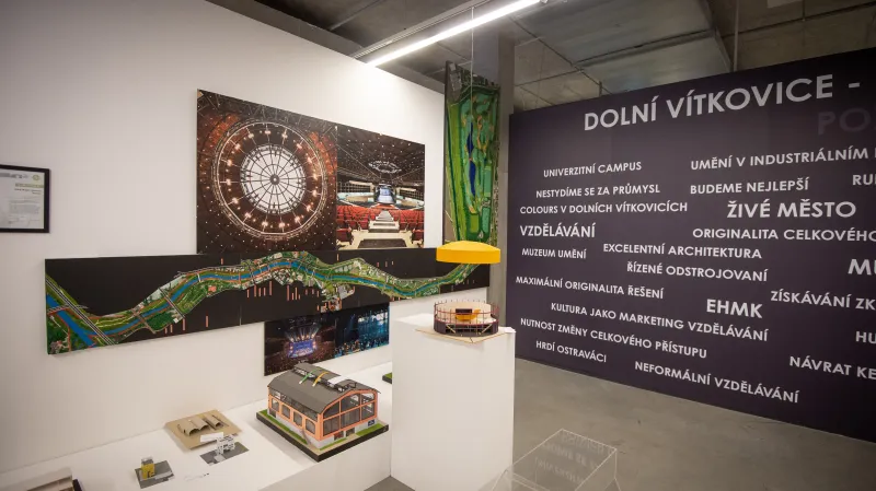 Výstava Dolní Vítkovice – vzpomínka na současnost