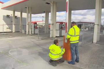 U dálnice D1 bude první parkoviště speciálně pro kamiony. Nemají kde stát