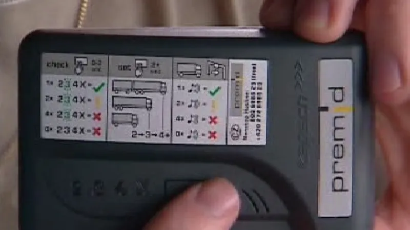 Zařízení pro výběr mýtného